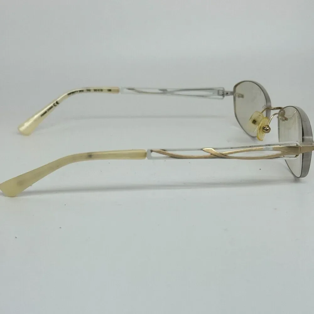 ARLOCK INFINITY 202 710 Gold Silver Eyeglasses Frames‎ 50-16-135 H14085